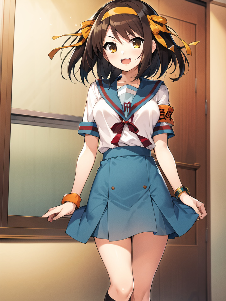 LoRA模型:凉宫春日 | 团长 | Suzumiya Haruhi 涼宮ハルヒ